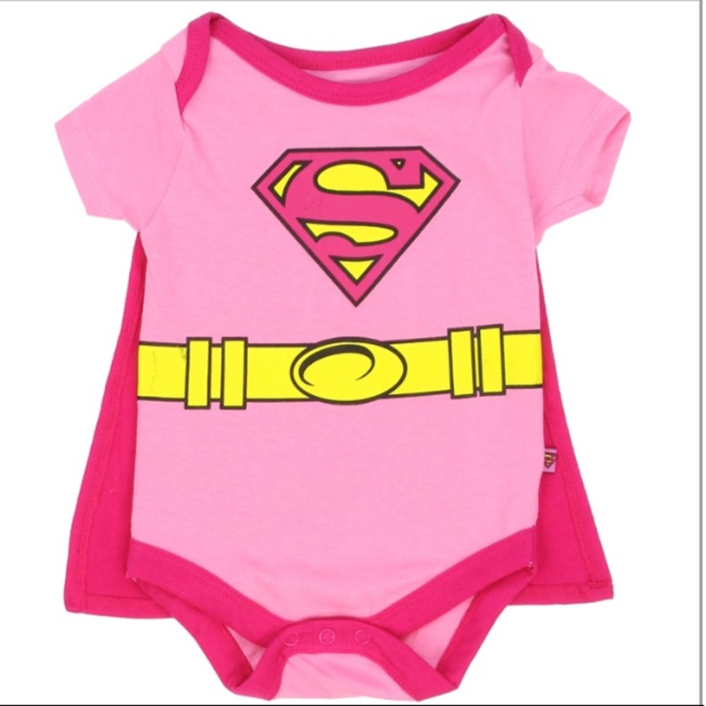 SuperWoman Onesie with Cape